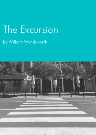 The Excursion by William Wordsworth pdf Book