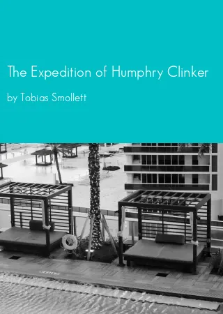 The Expedition of Humphry Clinker by Tobias Smollett pdf Book