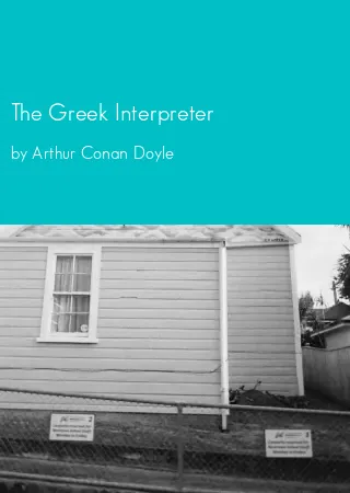 The Greek Interpreter by Arthur Conan Doyle pdf Book