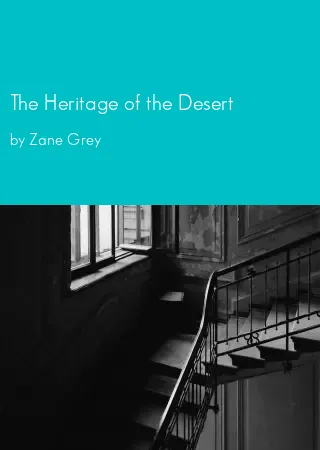 The Heritage of the Desert by Zane Grey pdf Book