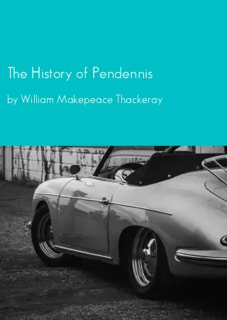 The History of Pendennis by William Makepeace Thackeray pdf Book