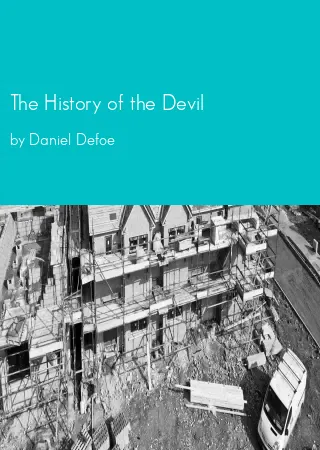 The History of the Devil by Daniel Defoe pdf Book