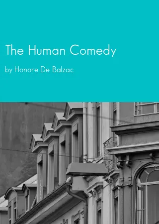 The Human Comedy by Honore De Balzac pdf Book