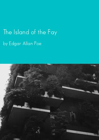 The Island of the Fay by Edgar Allan Poe pdf Book