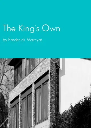 The King's Own by Frederick Marryat pdf Book