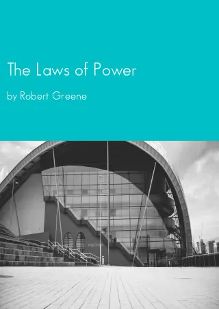 The Laws of Power by Robert Greene pdf Book