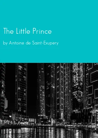 The Little Prince by Antoine de Saint-Exupery pdf Book