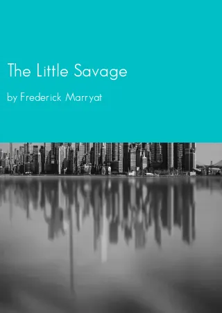 The Little Savage by Frederick Marryat pdf Book