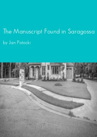 The Manuscript Found in Saragossa by Jan Potocki pdf Book