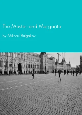 The Master and Margarita by Mikhail Bulgakov pdf Book