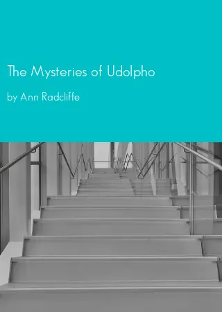 The Mysteries of Udolpho by Ann Radcliffe pdf Book