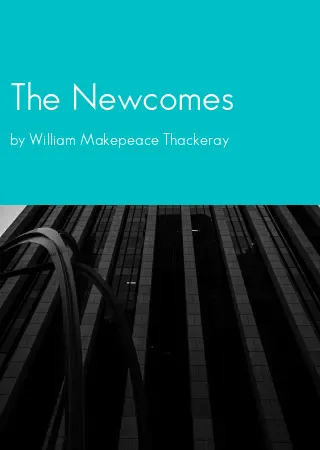 The Newcomes by William Makepeace Thackeray pdf Book