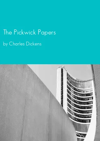 The Pickwick Papers by Charles Dickens pdf Book