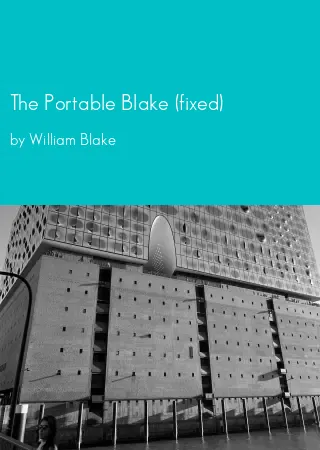 The Portable Blake (fixed) by William Blake pdf Book