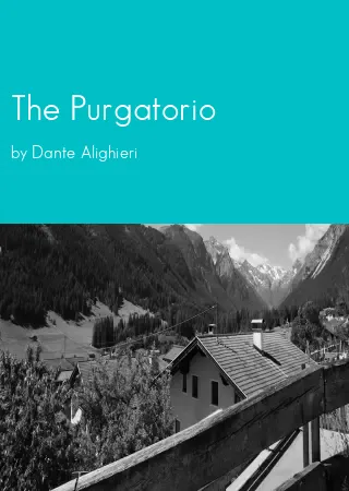 The Purgatorio by Dante Alighieri pdf Book