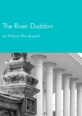 The River Duddon by William Wordsworth pdf Book