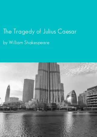 The Tragedy of Julius Caesar by William Shakespeare pdf Book