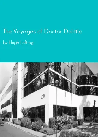 The Voyages of Doctor Dolittle by Hugh Lofting pdf Book