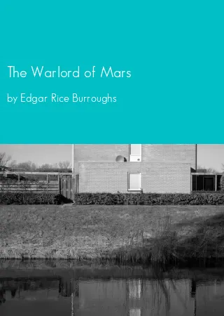 The Warlord of Mars by Edgar Rice Burroughs pdf Book