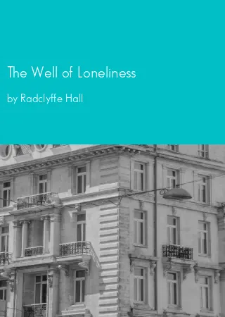 The Well of Loneliness by Radclyffe Hall pdf Book