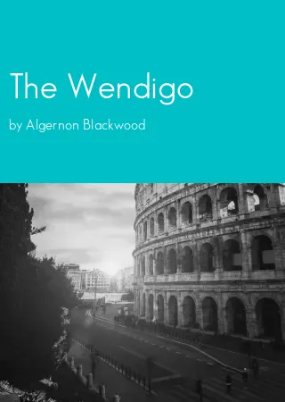 The Wendigo by Algernon Blackwood pdf Book