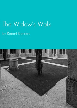 The Widow's Walk by Robert Barclay pdf Book