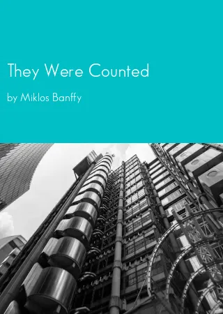 They Were Counted by Miklos Banffy pdf Book