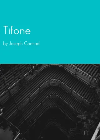 Tifone by Joseph Conrad pdf Book