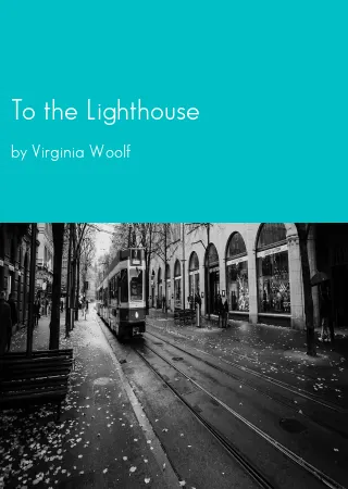 To the Lighthouse by Virginia Woolf pdf Book