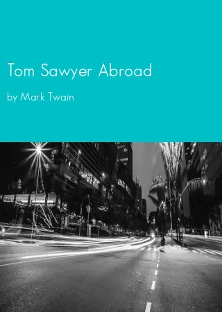 Tom Sawyer Abroad by Mark Twain pdf Book