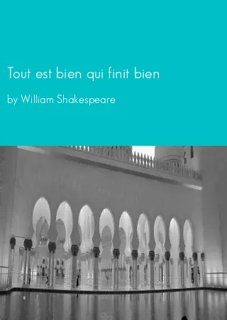 Tout est bien qui finit bien by William Shakespeare pdf Book