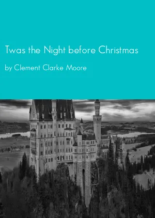 Twas the Night before Christmas by Clement Clarke Moore pdf Book