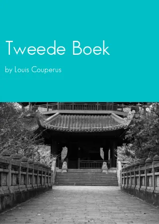 Tweede Boek by Louis Couperus pdf Book