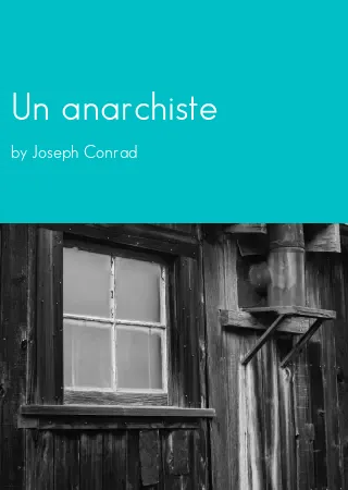 Un anarchiste by Joseph Conrad pdf Book