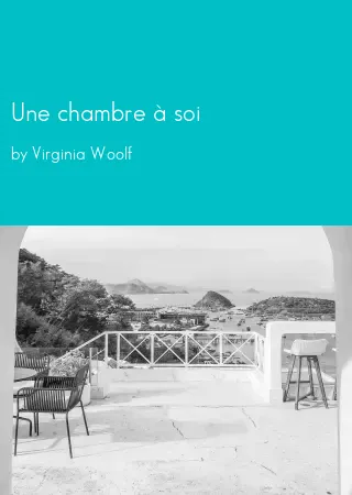 Une chambre à soi by Virginia Woolf pdf Book