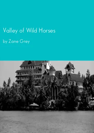 Valley of Wild Horses by Zane Grey pdf Book