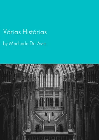 Várias Histórias by Machado De Assis pdf Book