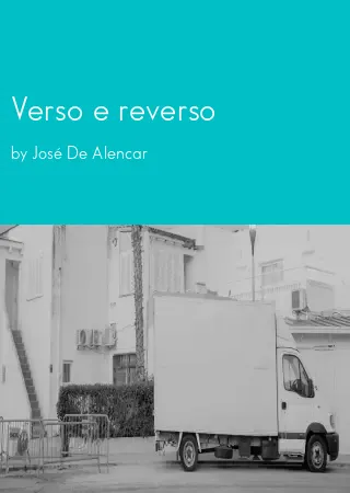 Verso e reverso by José De Alencar pdf Book