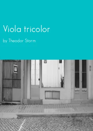 Viola tricolor by Theodor Storm pdf Book