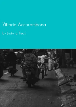 Vittoria Accorombona by Ludwig Tieck pdf Book