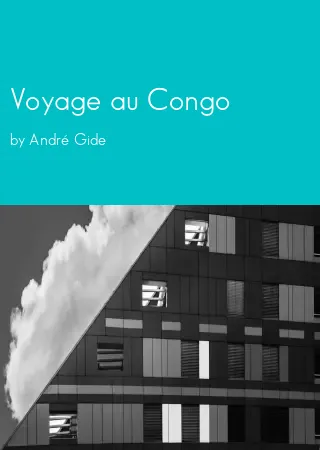 Voyage au Congo by André Gide pdf Book