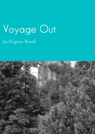 Voyage Out by Virginia Woolf pdf Book