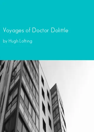 Voyages of Doctor Dolittle by Hugh Lofting pdf Book