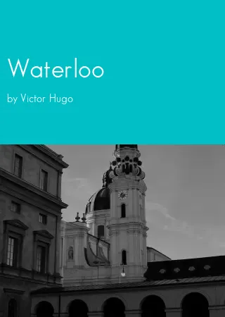 Waterloo by Victor Hugo pdf Book