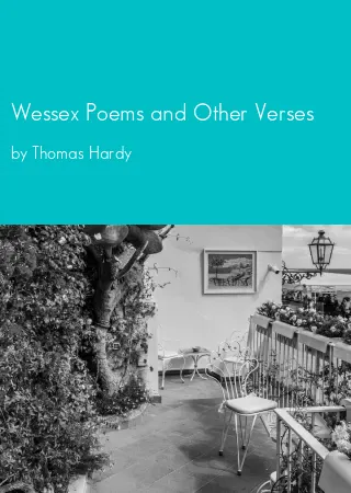 Wessex Poems and Other Verses by Thomas Hardy pdf Book