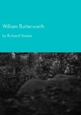 William Butterworth by Richard Hooker pdf Book