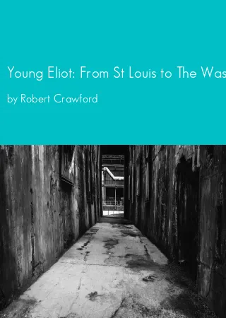 Young Eliot: From St Louis to The Waste Land by Robert Crawford pdf Book